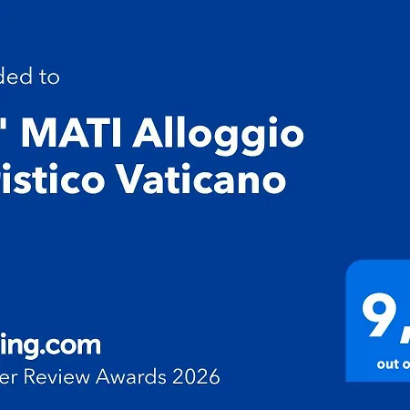 Apartment Ca' Mati Turistico Vaticano Rome